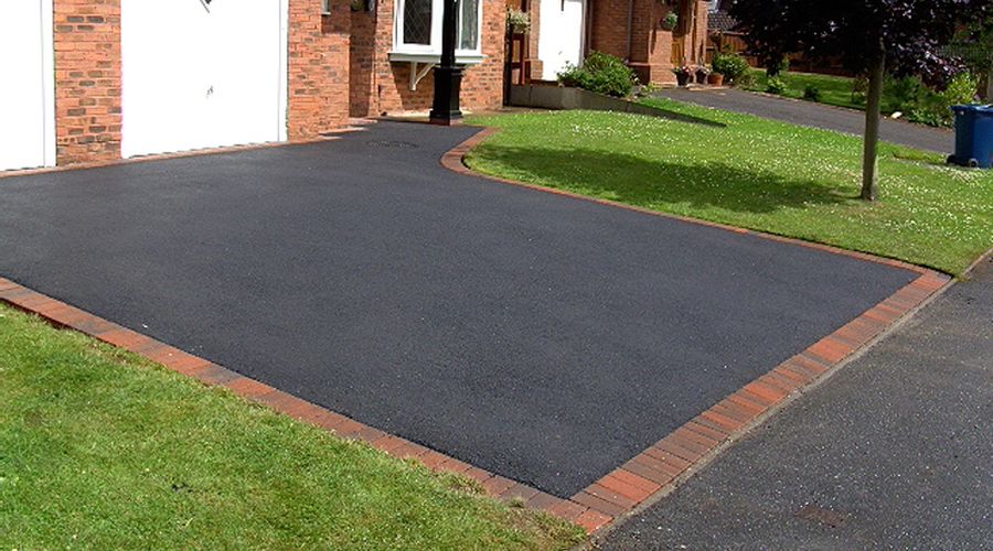 Concrete driveway in Swansea