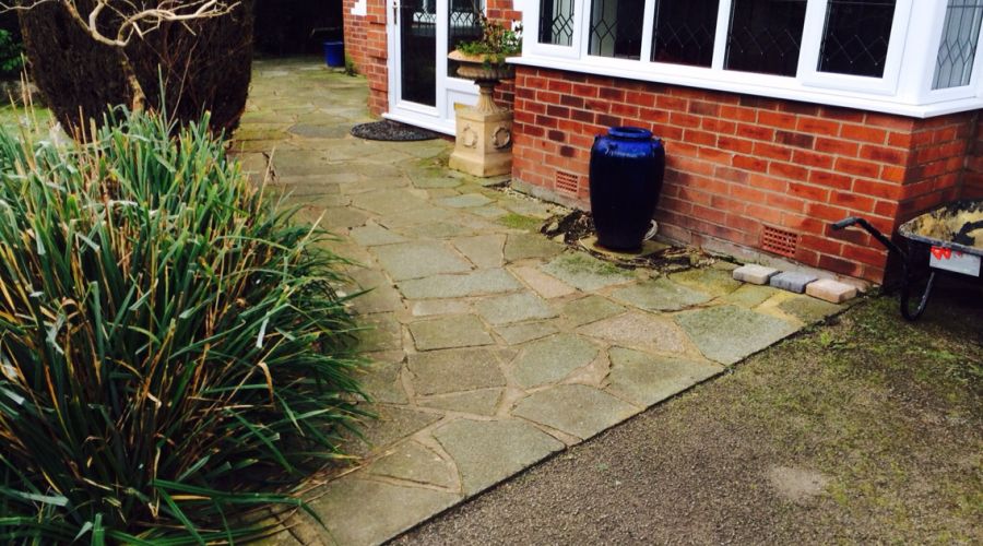 Driveway and patio project 4 in Swansea